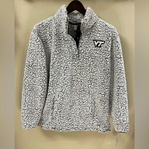 Top of the World Virginia Tech Gray Women’s Sherpa Size Small